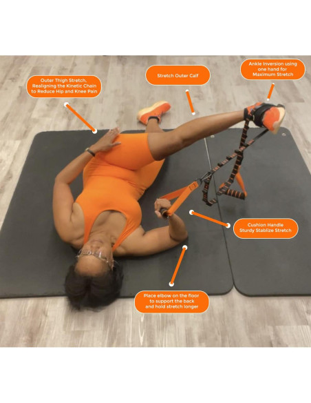 Correa de Estiramiento Yipin para Rodillas y Tobillos - Alivio Artritis