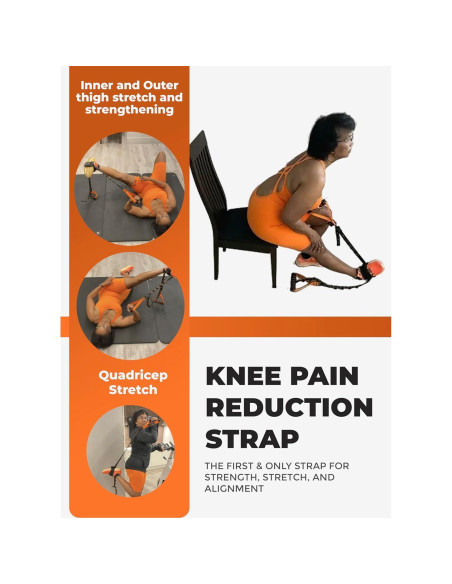 Correa de Estiramiento Yipin para Rodillas y Tobillos - Alivio Artritis