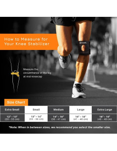 Estabilizador de Rodilla Cho-Pat Grande Izquierda para Alivio de Dolor 2