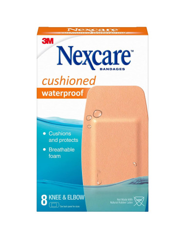 Vendajes Acolchados Impermeables Nexcare 5x10 cm - 8 Unidades