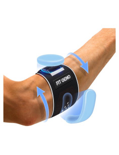 Faja de Codo Fit Geno Ajustable para Tenis y Golf - Alivio Tendinitis