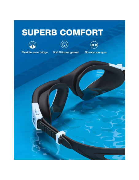 Gafas de natación ZIONOR G1 SE anti-vaho unisex