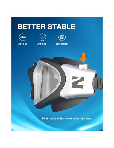 Gafas de natación ZIONOR G1 SE anti-vaho unisex