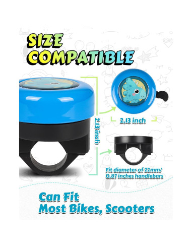 Timbre de Bicicleta VICTGOAL para Niños Sonido Fuerte 22mm