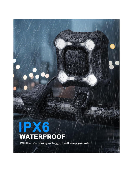 Bocina Eléctrica EQIIO OJ-781 140dB con Luz LED Recargable Bocina Eléctrica EQIIO OJ-781 140dB con Luz LED Recargable