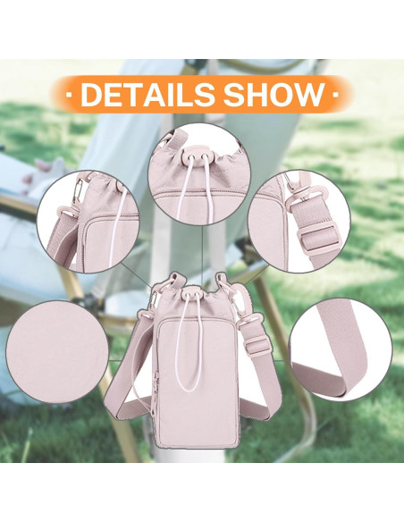 Soporte para Botella de Agua RELITRK Shb-002 Rosa 0.95-1.18L