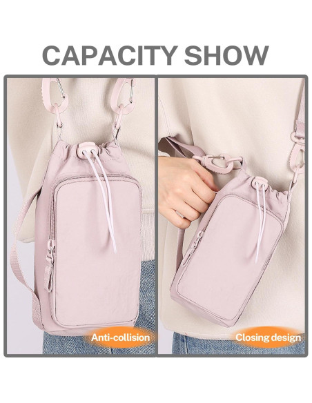 Soporte para Botella de Agua RELITRK Shb-002 Rosa 0.95-1.18L