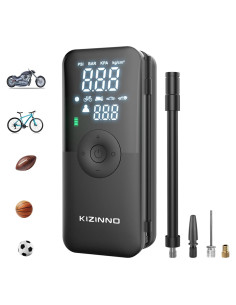Bomba de Aire Eléctrica KIZINNO T3S 150 PSI Portátil
