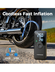 Bomba de Aire Eléctrica KIZINNO T3S 150 PSI Portátil 2