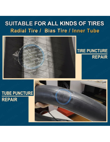 Parches de Reparación de Neumáticos PAX 32mm - 50 Pcs