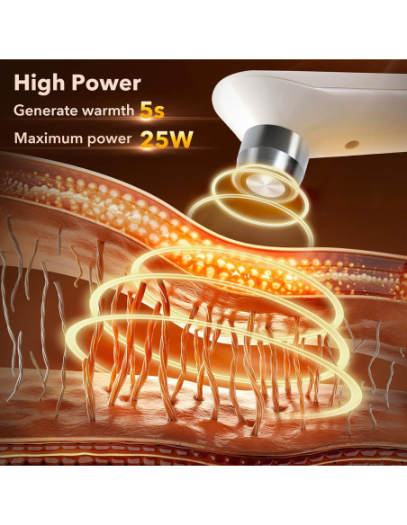 MLAY Máquina de Radiofrecuencia Facial RF Profesional 25W/50W