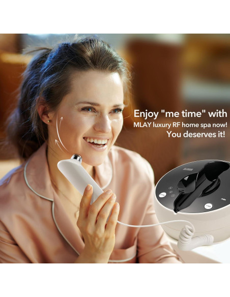 MLAY Máquina de Radiofrecuencia Facial RF Profesional 25W/50W