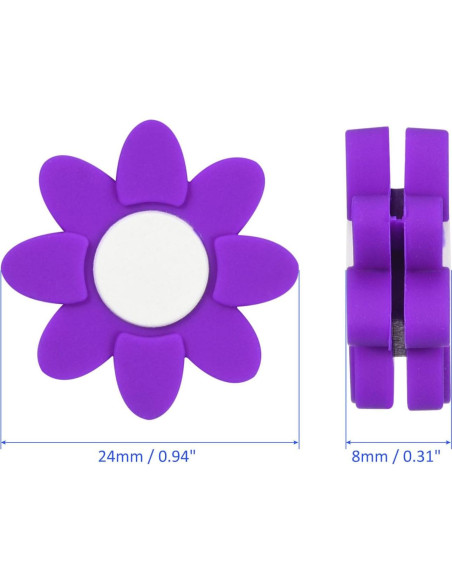 Amortiguador de Vibraciones para Tenis M METERXITY - Silicona 10 Piezas