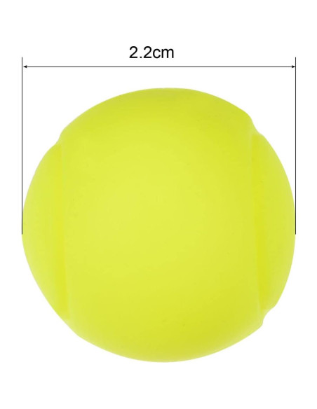 Amortiguador de Vibraciones de Tenis PATIKIL Silicona Amarillo