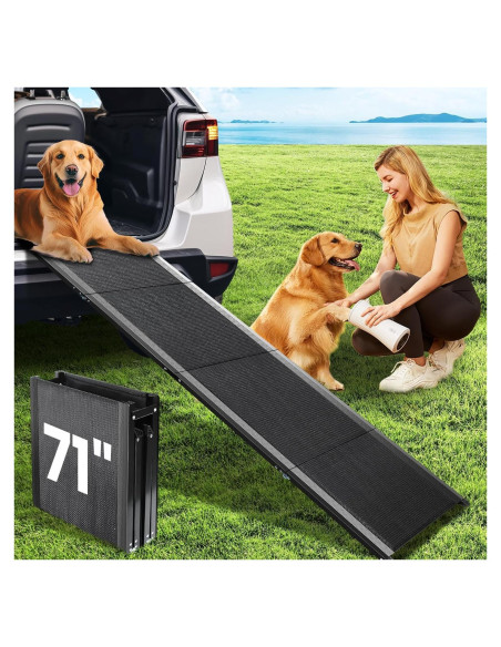 Rampa Plegable para Perros PALATALA 180 cm Antideslizante