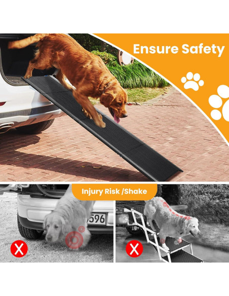 Rampa Plegable para Perros PALATALA 180 cm Antideslizante
