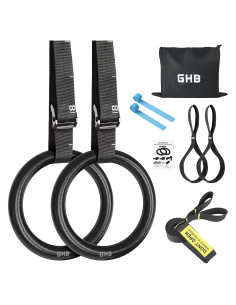 Anillas Gimnásticas GHB TPL-95 5m Correas Ajustables 499kg