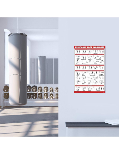 Póster de Ejercicio Laminado QUICKFIT 68.58x45.72 cm