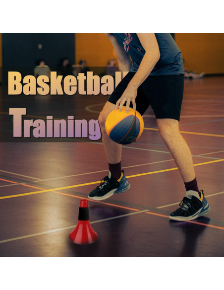 Conjuntos de Conos Deportivos Hosolee 6 Piezas 22.86 cm