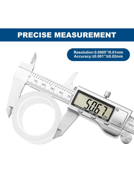Calibrador Digital QDXMD de Acero Inoxidable 150 mm LCD