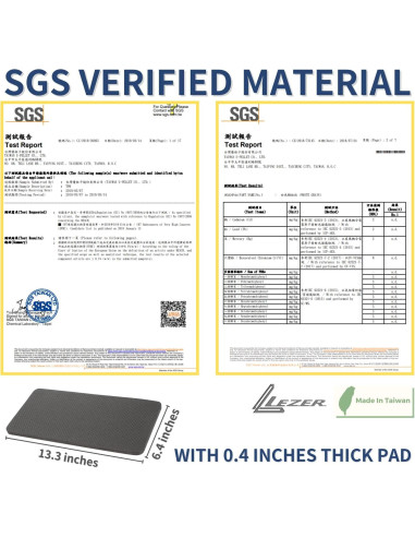 Rueda Abdominal LEZER Extra Ancha 13.97 cm con Almohadilla