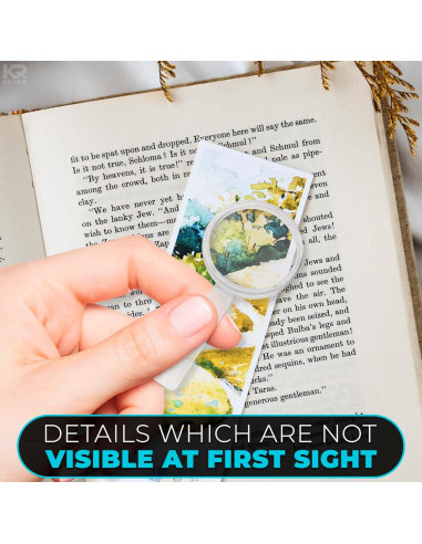 20 Mini Lupas de Plástico KETAR 3X para Lectura y Observación