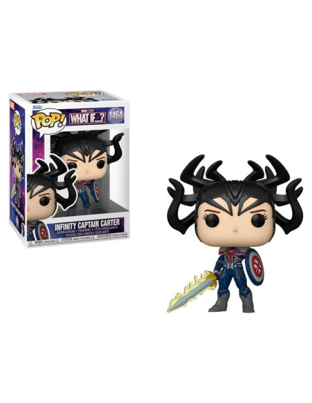 Figura Funko POP Marvel What If - Infinity Captain Carter 11.4cm