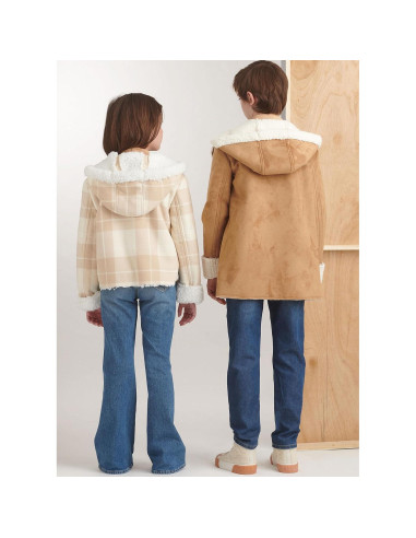 Patrón de Costura Chaqueta con Capucha Simplicity S9832 Tallas 7-14