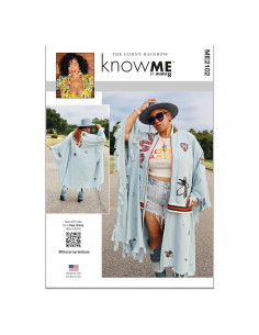 Patrón de Costura Capa Bomber Mujer Know Me ME2102 Tallas XS-XXL