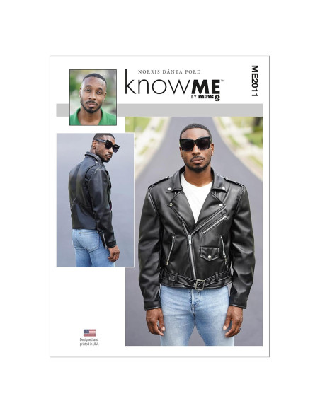 Patrón de Costura Chaqueta Moto McCall's ME2011 Multicolor