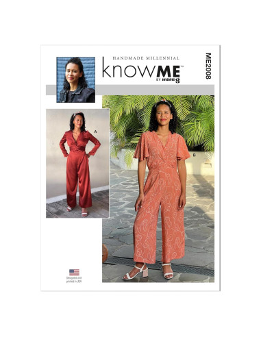 Kit de Patrón de Costura Conóceme McCall's ME2008 Tallas 20W-28W