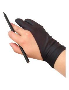 Guante de Dibujo Digital MMOBIEL Modelo A Mediano 2 Dedos