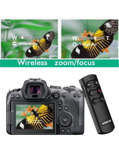 Control Remoto Inalámbrico AODELAN RMT-P1BTA para Cámaras Sony