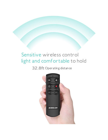 Control Remoto Inalámbrico AODELAN para Cámara Sony A7 III, A7R IV