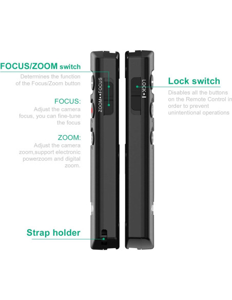 Control Remoto Inalámbrico AODELAN para Cámara Sony A7 III, A7R IV