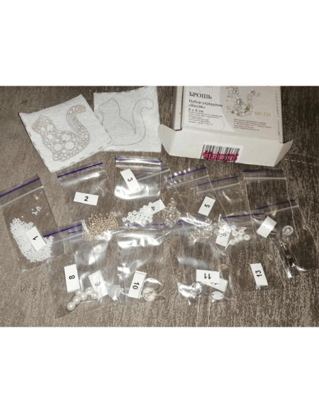 Kit de Cuentas Charivna Mit BP-220C Gato Multicolor