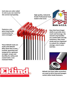 Llave Allen T-EKLIND 51920 22.86cm Agarre Acolchado 2