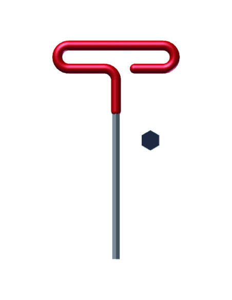 Llave Allen T Eklind 51910 5/32" Acolchada Hexagonal