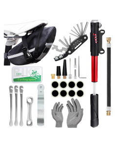 Kit de Reparación de Neumáticos de Bicicleta DERERSTE U-BTRTK
