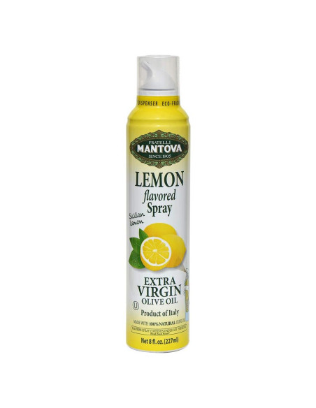 Spray de Aceite de Oliva Virgen Extra Limón Mantova 236ml