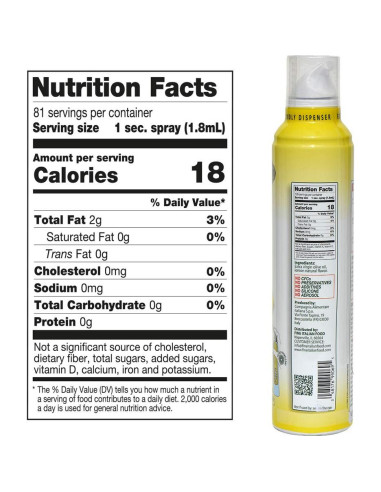 Spray de Aceite de Oliva Virgen Extra Limón Mantova 236ml