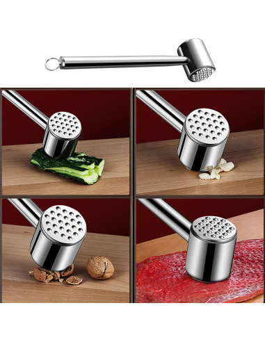 Ablandador de Carne Acero Inoxidable 304 FYUEROPA 26.67 cm