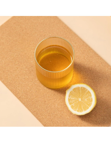 Juego de 4 Posavasos de Corcho Rectangulares FirstGift 30.48x17.78 cm