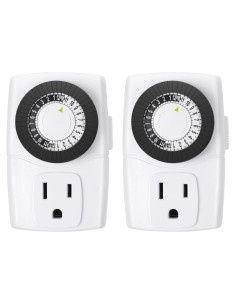 Temporizador Mecánico BN-LINK BND-60/U47 24 Horas 2 Piezas