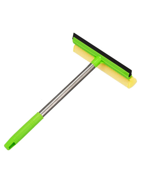 Raspador de Ventanas 2 en 1 Niccfdc con Mango Largo Verde