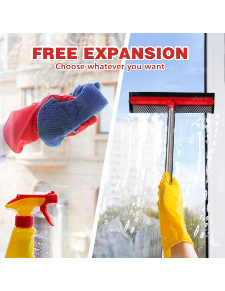 Limpiaparabrisas de Ventana 2 en 1 KIOYTLIK 43 cm Multiusos