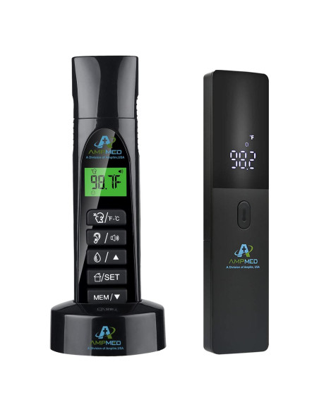 Termómetro Digital Infrarrojo Sin Contacto Amplim - Grado Médico