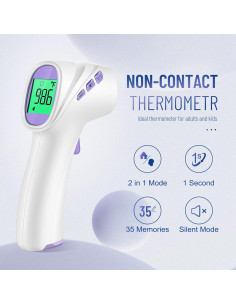 Termómetro Sin Contacto GoodBaby 588ff94a - Digital, Alarma de Fiebre 2