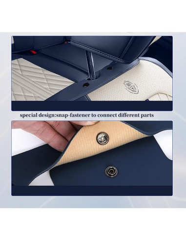 Cubiertas de Asiento de Automóvil ANKIV 231 Universal 5 Asientos