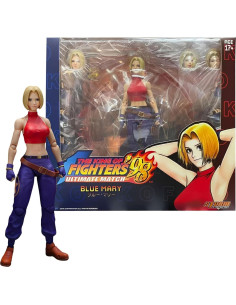 Figura de acción Storm Collectibles Blue Mary 1/12 Rey de Luchadores '98 2